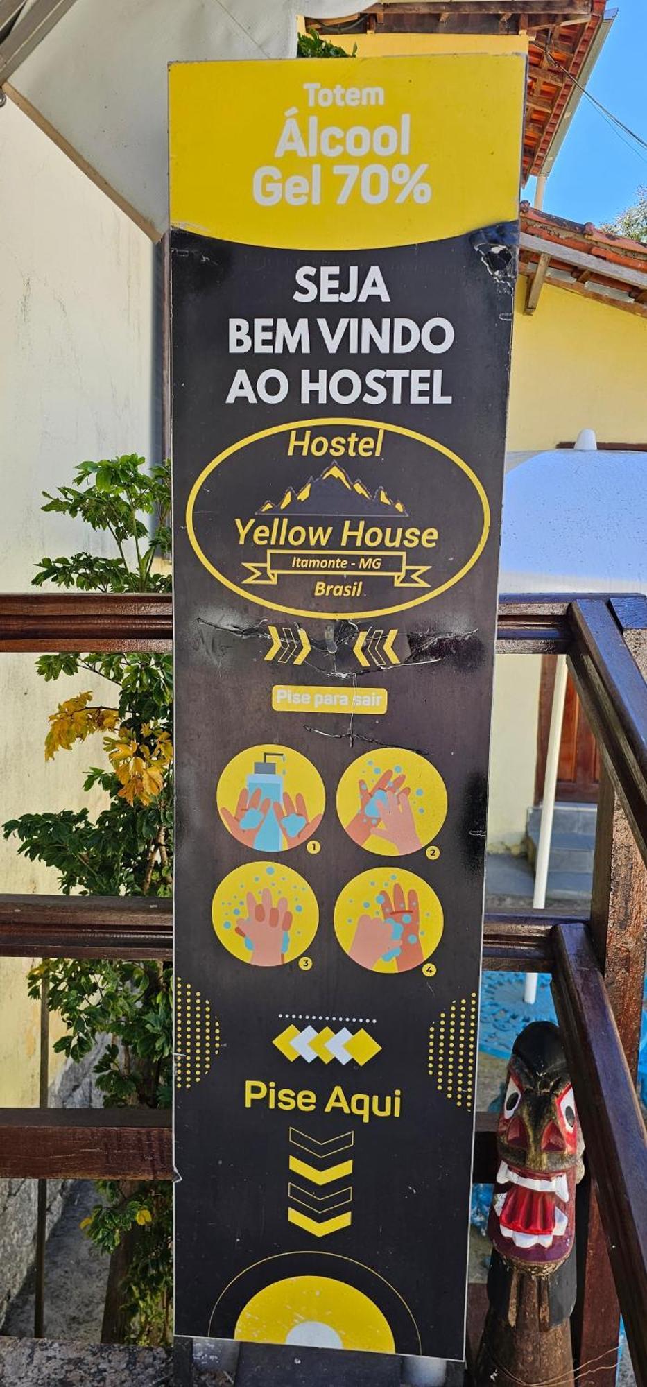 Hostel Yellow House Mg Itamonte Ngoại thất bức ảnh